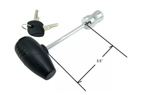 (7009400) Reese Towpower Easy Access Trailer Coupler Hitch Lock Extended Stem1-1/4"x1-1/4"