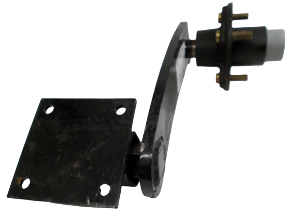 Torsion Half Axle 500# Left Hand Road Dog 4 x 4 Hub No Flange Plug w/Bracket (141851-1-L-PL-B)