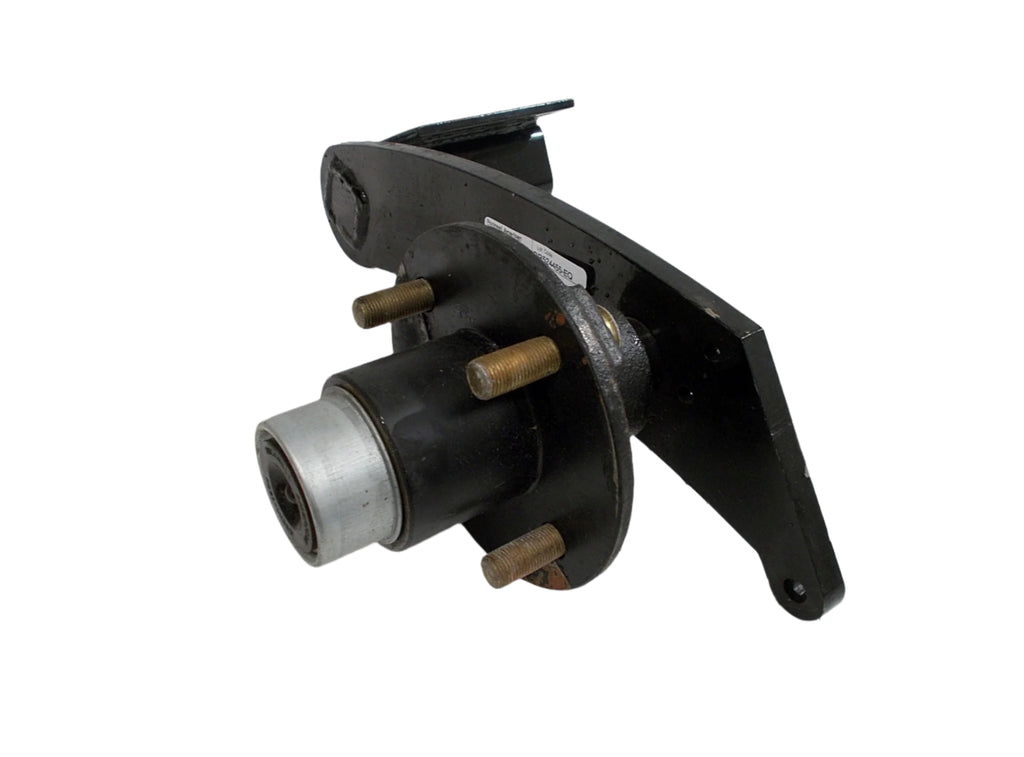 Torsion Half Axle 500# Left Hand Road Dog 4 x 4 Hub No Flange Plug w/Bracket (141851-1-L-PL-B)