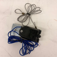 Need a Trailer Part emergency breakaway switch with steel cable and blue wiring for trailer electrical systems