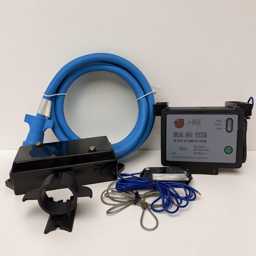 Need a Trailer Part cold-weather 7-way electrical refresh kit with Arctic Blue cord, junction box, and breakaway kit.