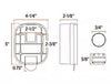 Auto Tire Pressure & Temperature Monitoring System Trailers RVs (57009)