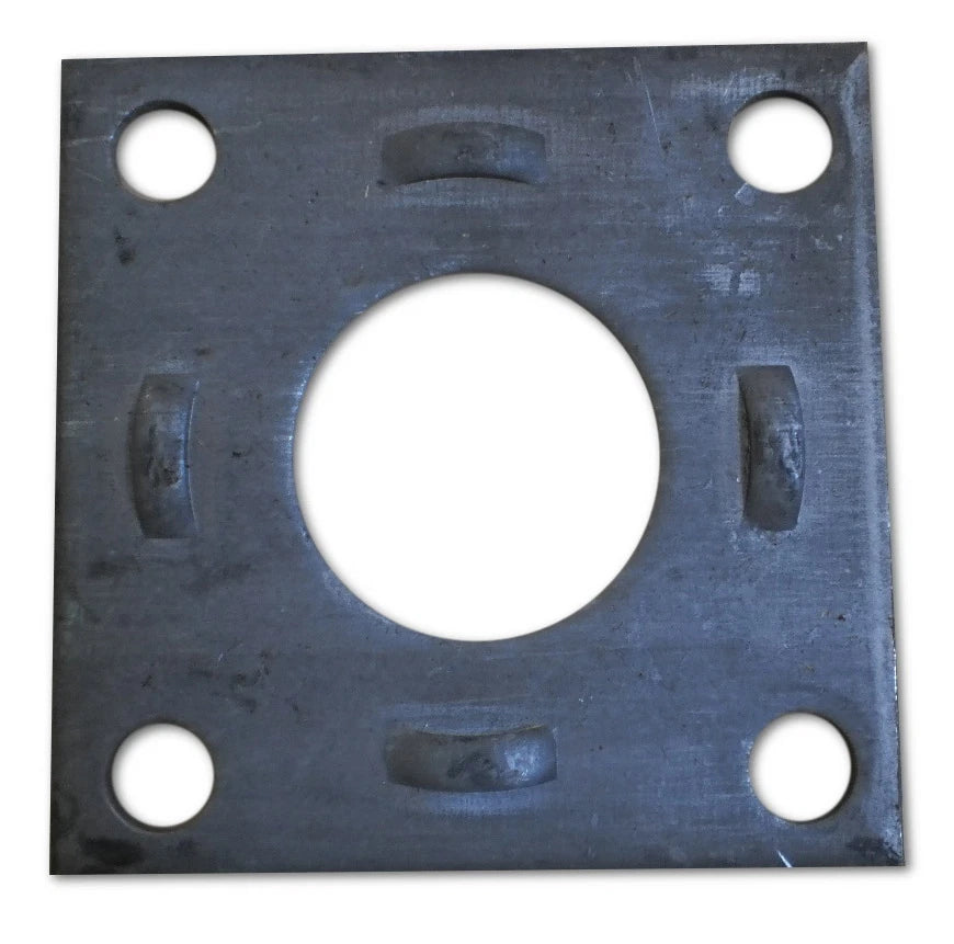 2000# Trailer Axle Brake Backing Plate Mount Flange 1.64" size spindle axel (004-034-00)