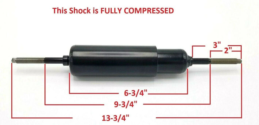 1 - Genuine Dexter Double Sided Stud Pin Shock Absorber Leaf Suspension RV (052-003-00)