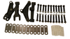 Greaseable Tri Axle Trailer Spring Suspension Rebuild Kit Triple EQ-105 Wet Bolt (SRK-3A-WB-105)