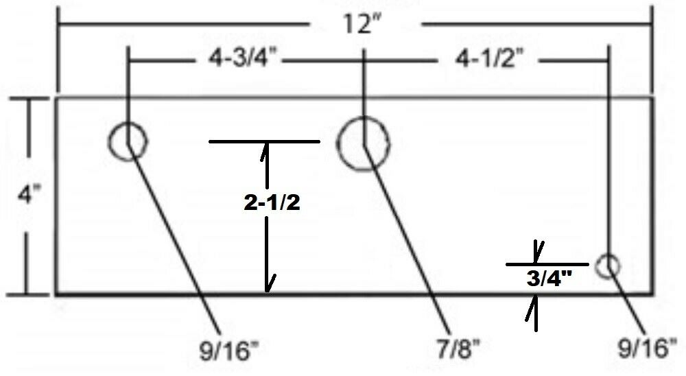 Pair Trailer Suspension Rebuilt Kit Slipper Spring 12" Equalizer Bushings Bolts (EQ-12-REBUILD-LN-KIT)