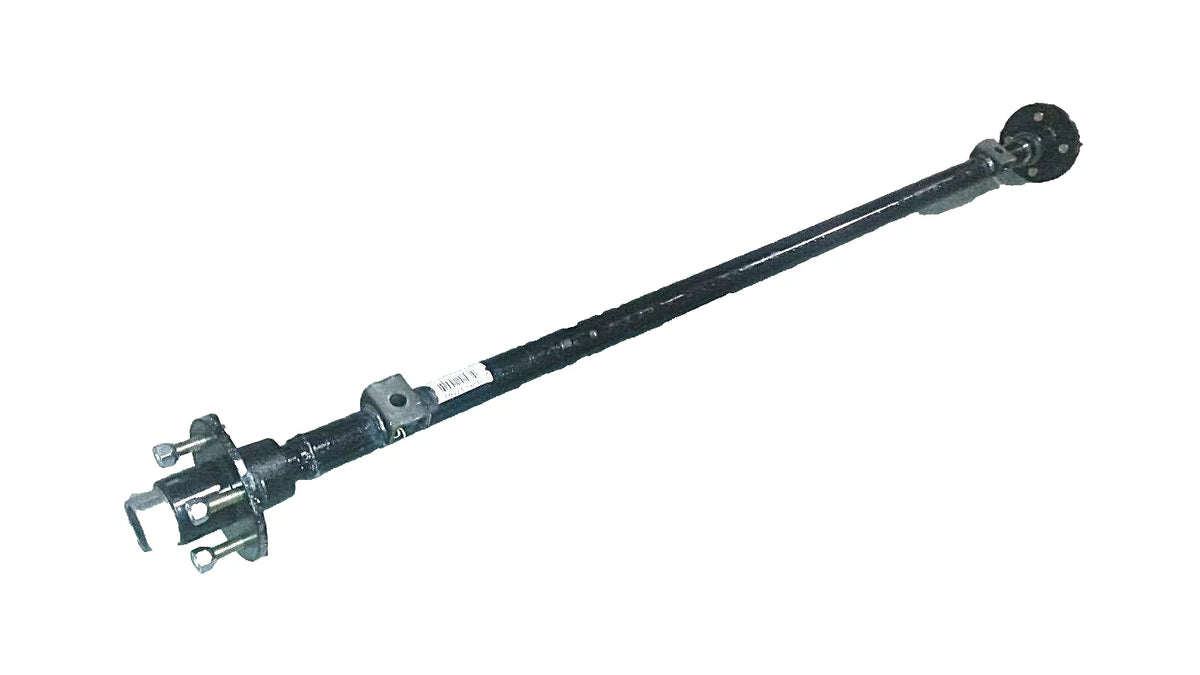 2000 lb Trailer Axle – 57" Hub Face – 5 x 4.5 Idler Hubs – Beam Kit (2000-57-5LUG)