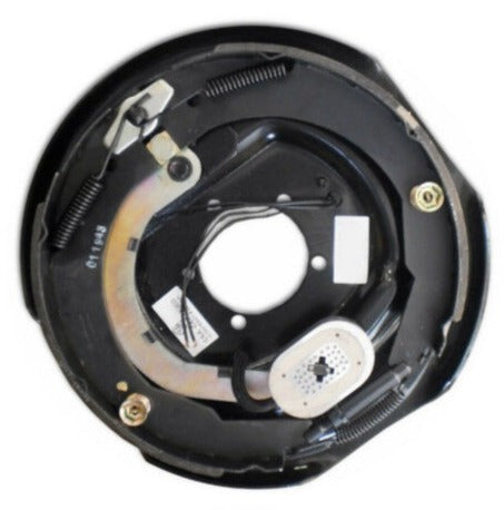 Left Side 8 Lug Drum + 12x 2 Brakes Trailer 8x6.5 6000 7000 Electric Shoes 9/16 (568183-IMP-L)