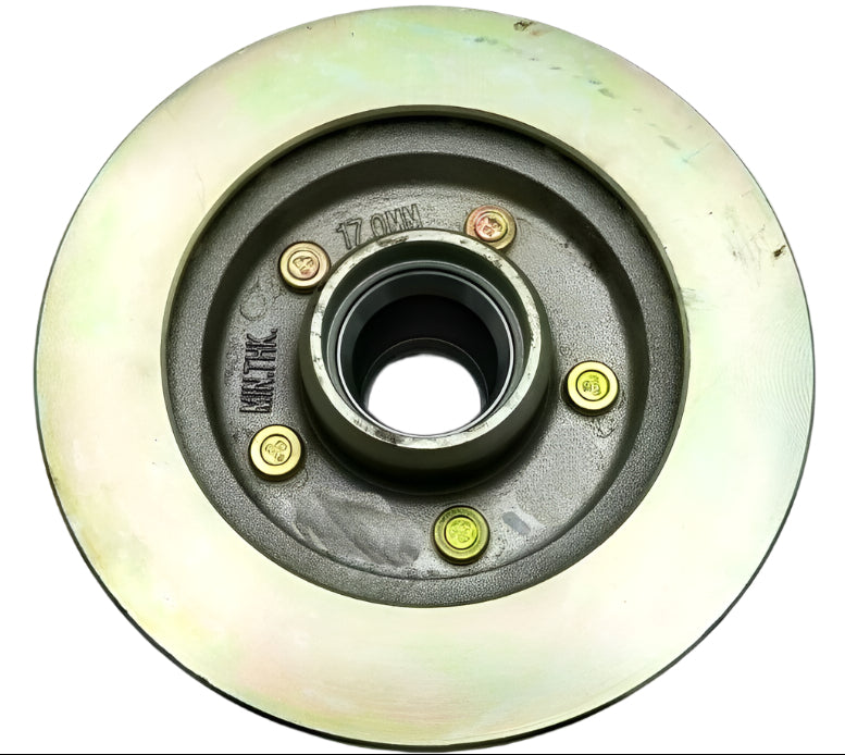 UFP DB-35 10" Vented Disc Brake Rotor/Hub 5x4.5 3750# 13-15" Trailer Wheel 17mm (41019U)