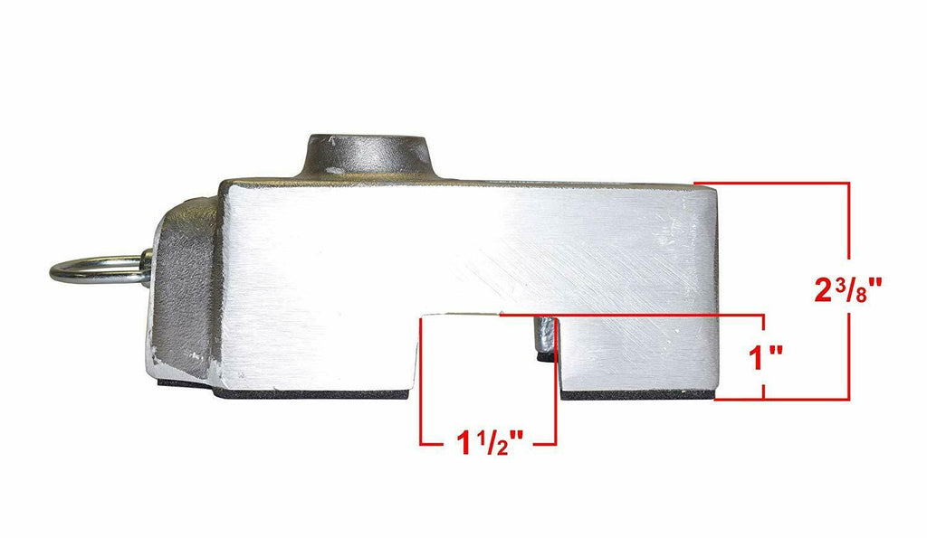 Blaylock Solid Heavy Duty Cargo Trailer Cambar Door Locks DL-80 Keyed Alike  (DL-80KA)