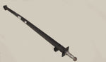 Beam, 3500#, 60" HF, Straight, 2.4" Tube, Spring Axle, Flanged, Lubed, Wired, No Perches (3500-60-24)