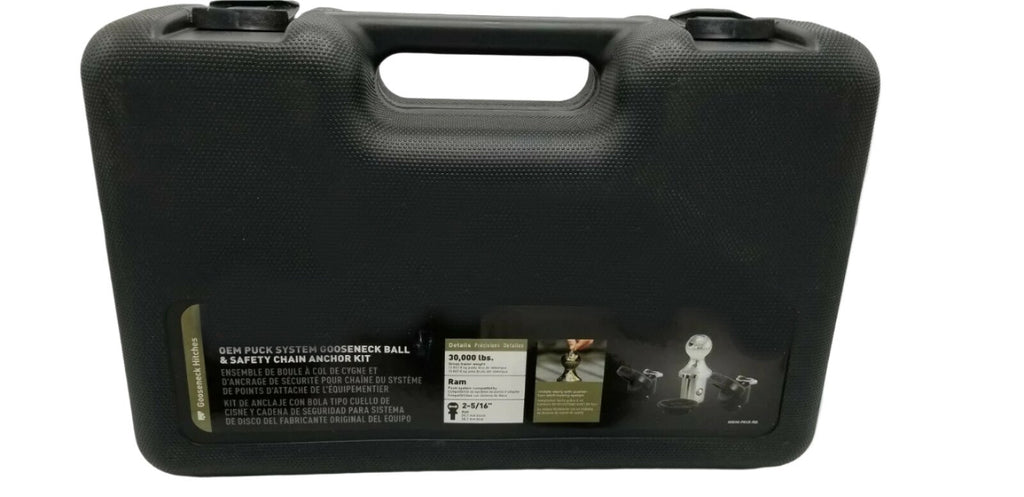 Gooseneck Ball DODGE RAM 2500 3500 Puck 2-5/16 Trailer Hitch & Anchor Kit 30k (C60618)
