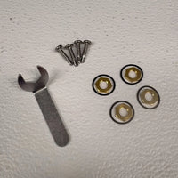 CURT Tire Linc Auto Tire Pressure &amp; Temperature Monitoring System Kit (57009)