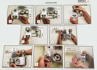 Weigh Safe 3 Lockable Hitch/Ball Keyed Alike Mount 6 Drop 7 Rise 21k Rated (WS6-3-KA)