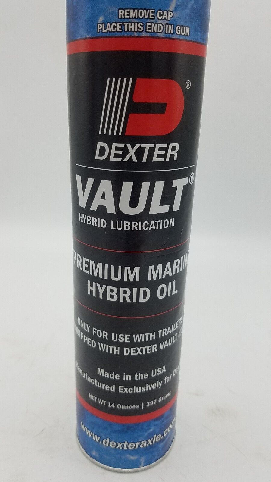 UFP Hybrid Oil Boat Trailer Buddy Axle Hub Vault Pressurized Bearing Grease Bath (07036U)