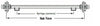2000# Trailer Axle 59" Straight 1.75" Tube Spring Axle Not Flanged Not Lubed Not Wired Short Spindle No Camber With Spring Perches (2000-59-KIT)