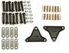 Shackle Rebuild Kit Tandem Axle EQ-310 Bronze Bushings 3.125" Shackle Straps Wet Bolts Trailer (SRK-TA-WB-310-3125-BB)