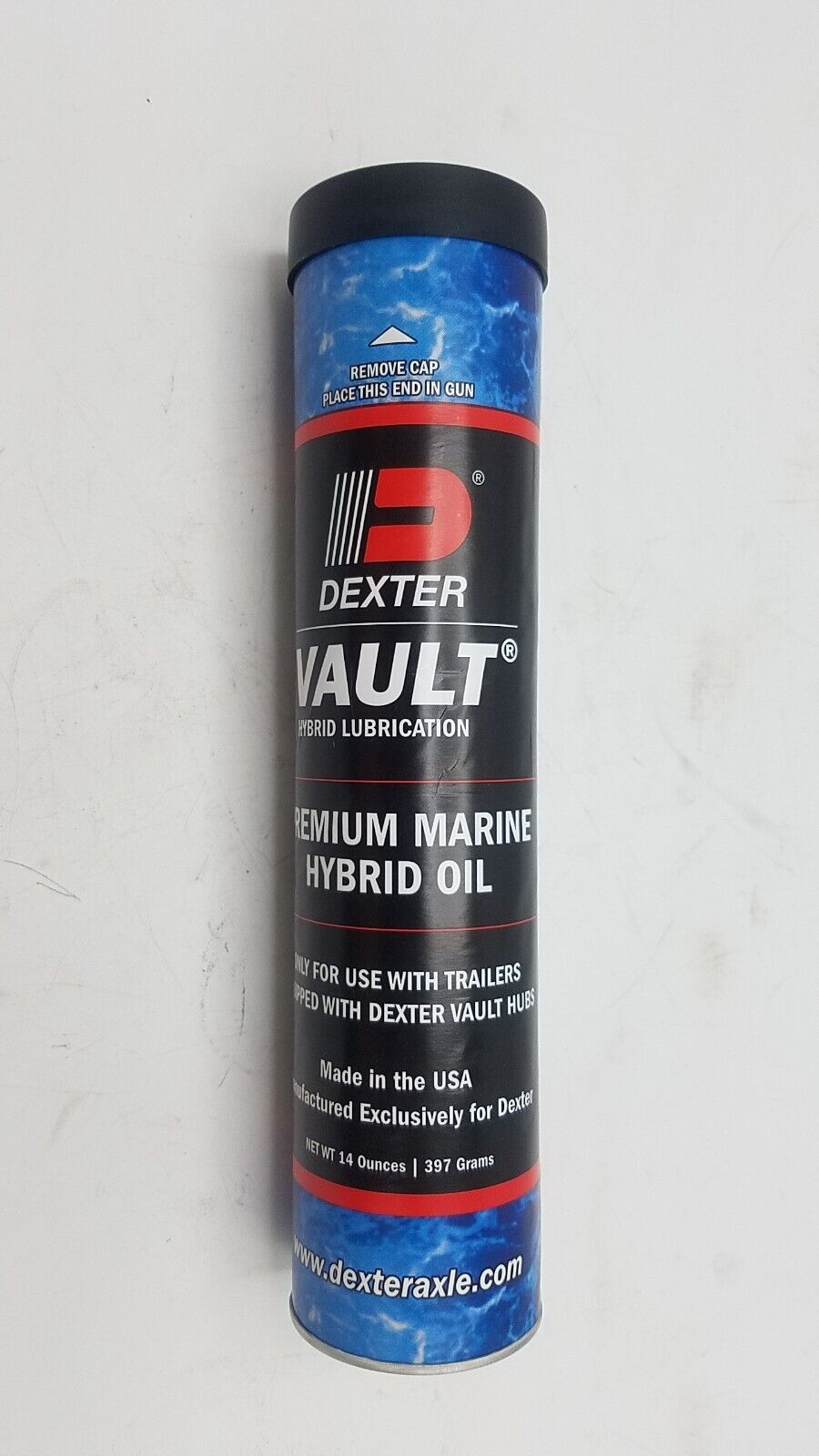 UFP Hybrid Oil Boat Trailer Buddy Axle Hub Vault Pressurized Bearing Grease Bath (07036U)