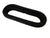 6 Oval Red LED Stop Turn Tail Steel Light Box Trailer Truck License Plate Holder (LBK6-LIC-R)