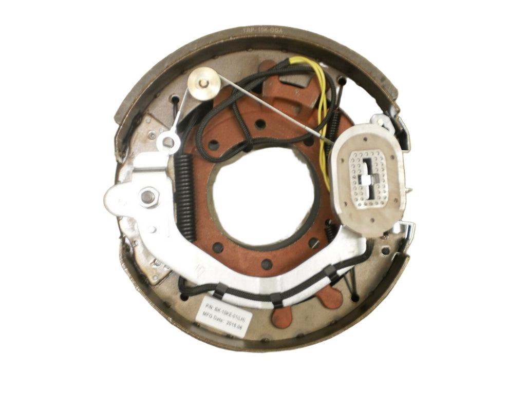 2x 12-1/4x3-3/8" LIPPERT AXLE 10K GD Electric Backing Plate 10000 Trailer Brake (BK-10KE-SET)