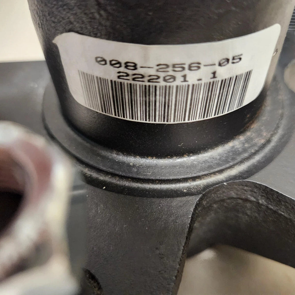 Idler Hub, 3500#, 5 x 5.5, WHITE, Dexter, 1/2" Stud, Cupped & Studded, Star Shaped (8-256-5)