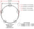 3500# Spindle End Kit with Flanged #84 Spindle 5x5 Hub Bolt Pattern (STUB-84FZ-550-H)