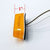 3" Amber Incandescent Self Grounding Marker Clearance Light Trailer (J-500-A)