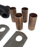 R&P Assembled Short Equalizer Trailer Kit with Bronze Bushings & Shackle Straps (BU1-SL-13-104-KIT)