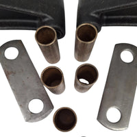 R&P Assembled Short Equalizer Trailer Kit with Bronze Bushings & Shackle Straps (BU1-SL-13-104-KIT)