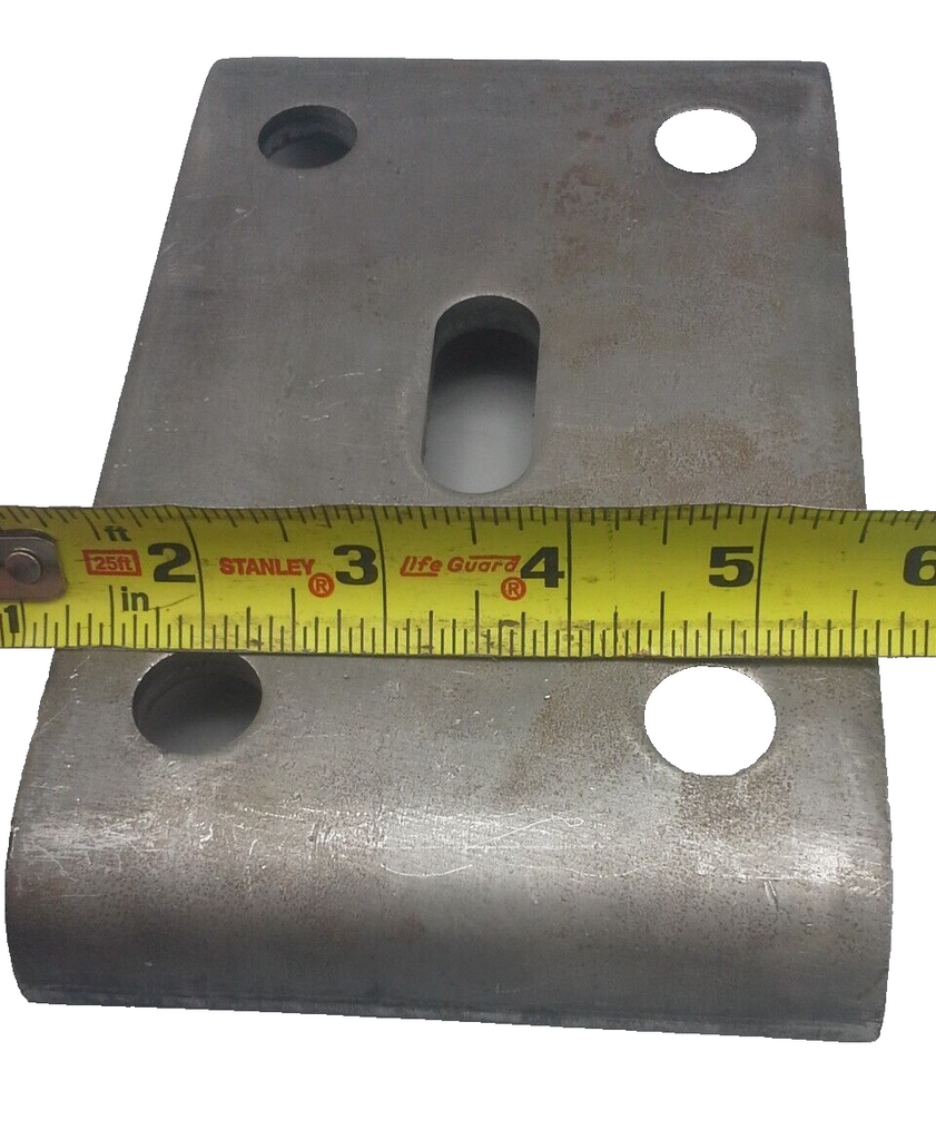 9000# Dexter Trailer U-Bolt Kit 8.5" x 4" Wide x 5/8" with Tie Plates and Nuts (UBK-9000-R)