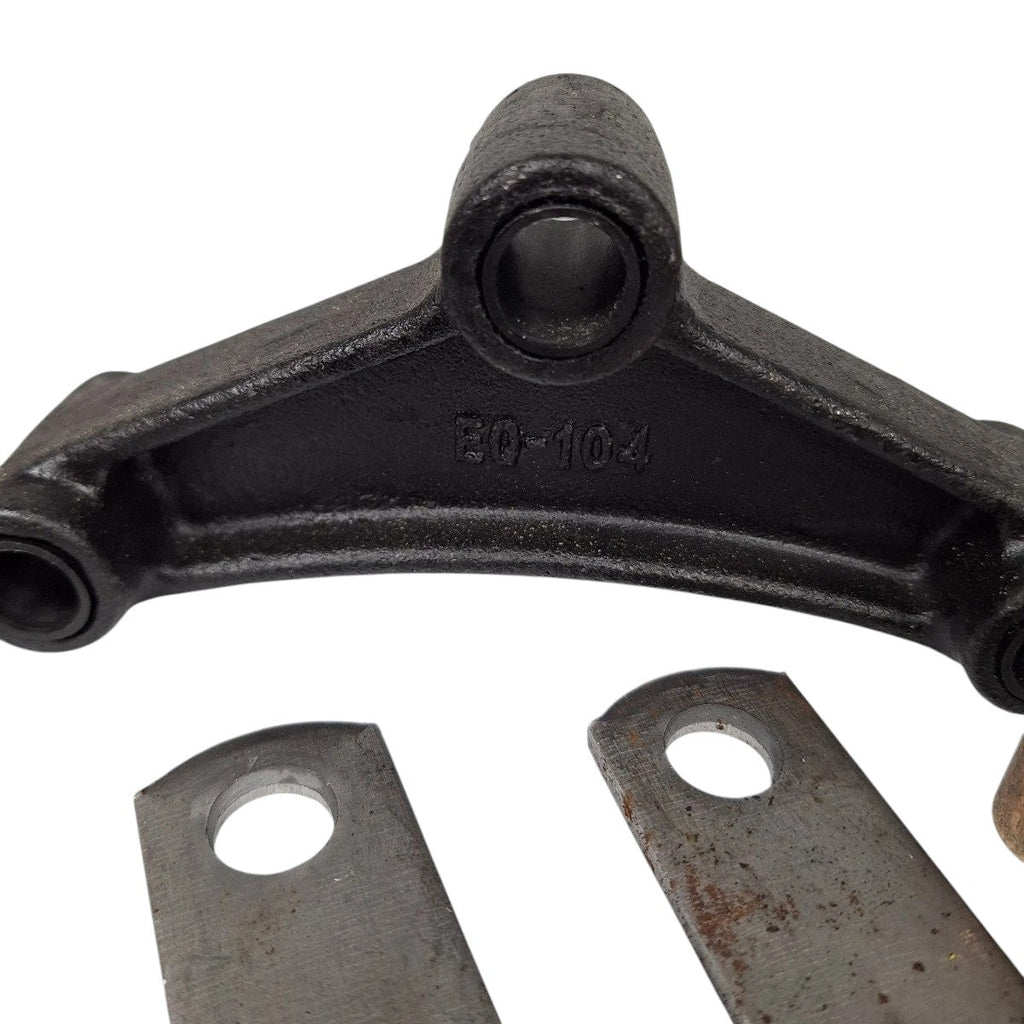 R&P Assembled Short Equalizer Trailer Kit with Bronze Bushings & Shackle Straps (BU1-SL-13-104-KIT)