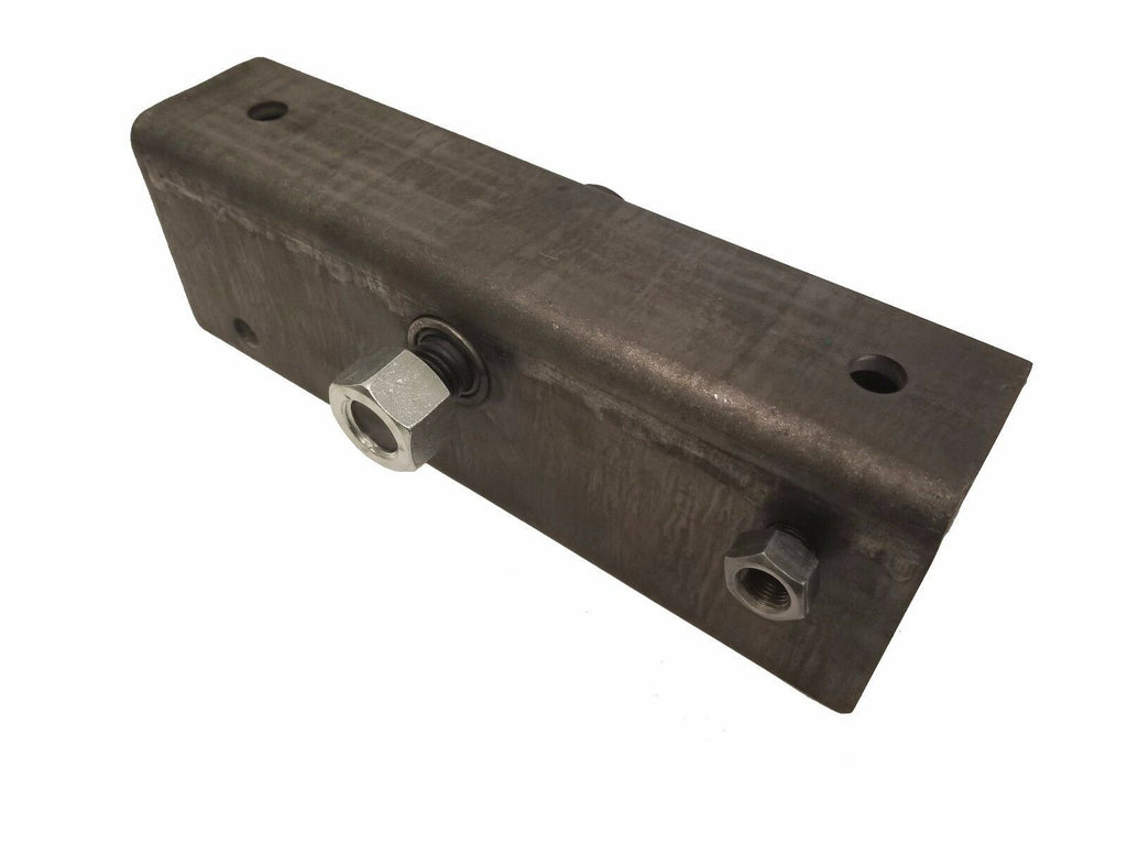 Pair Trailer Suspension Rebuilt Kit Slipper Spring 12" Equalizer Bushings Bolts (EQ-12-REBUILD-LN-KIT)