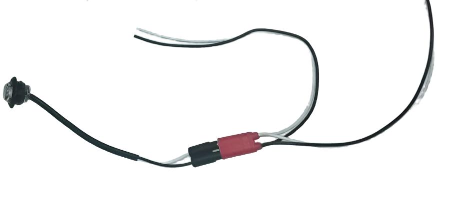 IN STORE PICK UP ONLY (M09300WCL-12BC) White 3/4" LED Hot Spot Light Continuous Wiring Harness with 12" Spacing PER FT