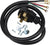 Range Cord 3-Pole 4-Wire 14-50 Plug 3 ft Length Fits Electric Ranges Dryers Welder Durable and Safe (LA009B)