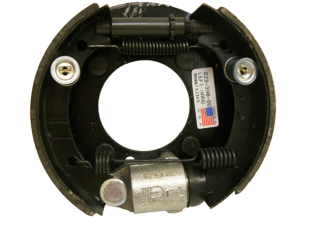 2- Complete Dexter Brakes 2000 -2200# 7" Hydraulic Backing Plates Trailer axle (023-3989-RL)