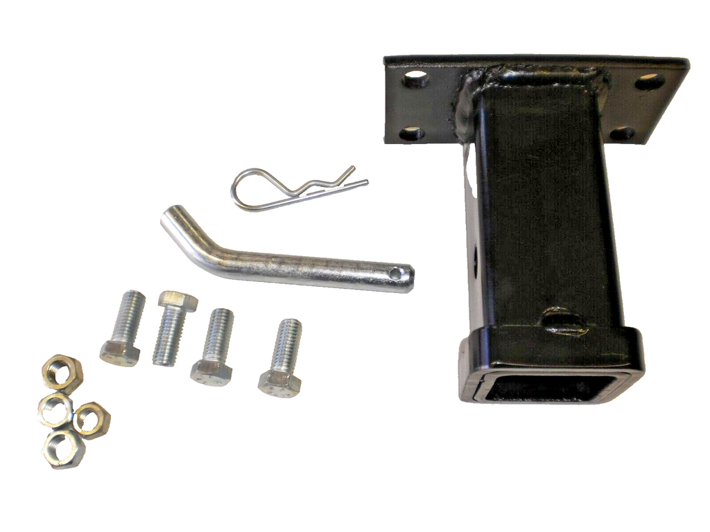 2" Front Tow Receiver Hitch Truck Bumper Tube Dodge Ram 4WD Winch Mount 2003-2018 (FRH-2-KIT)