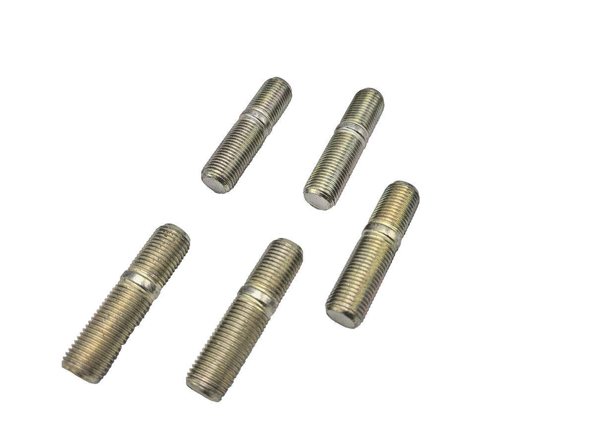 IN STORE PICK UP ONLY (025-053-01-LOT5) 5 Dexter Double End Wheel Stud Screw In 1/2"-20 Dia 2" Long Fine Thread Trailer