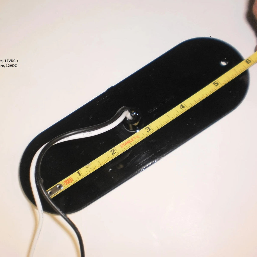 Two - Maxxima Low Profile White LED 6" Oval Reverse Backup Cargo Light (M63350-LOTOF2)