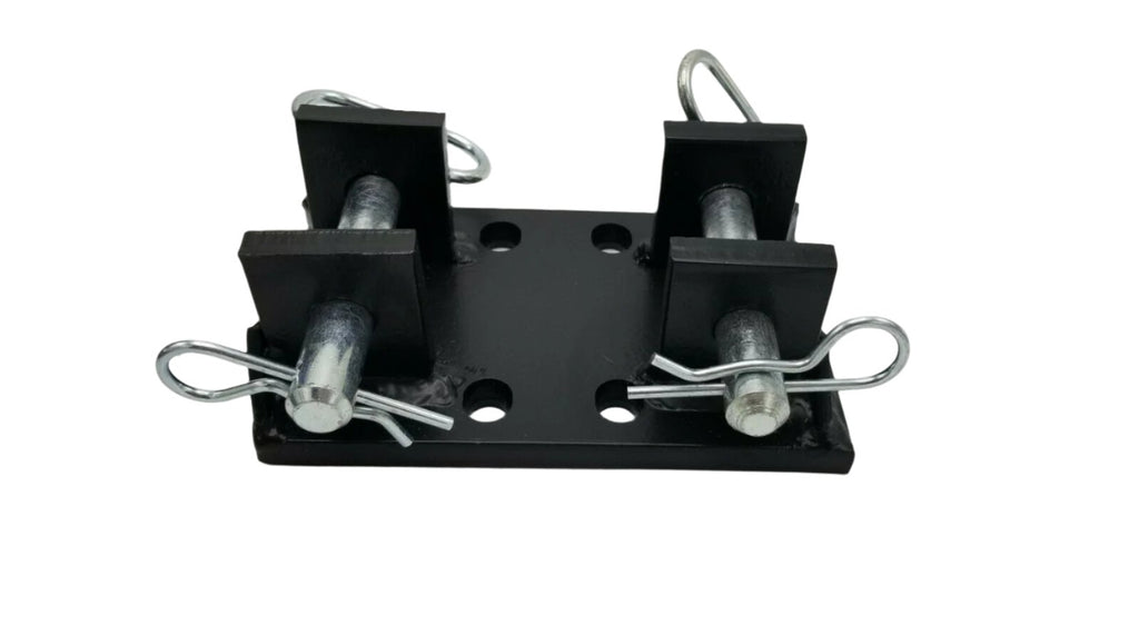 7" Adjustable Pintle Mount Plate USA MADE 10,000 Rating Trailer Truck RV Camper (PMA7)