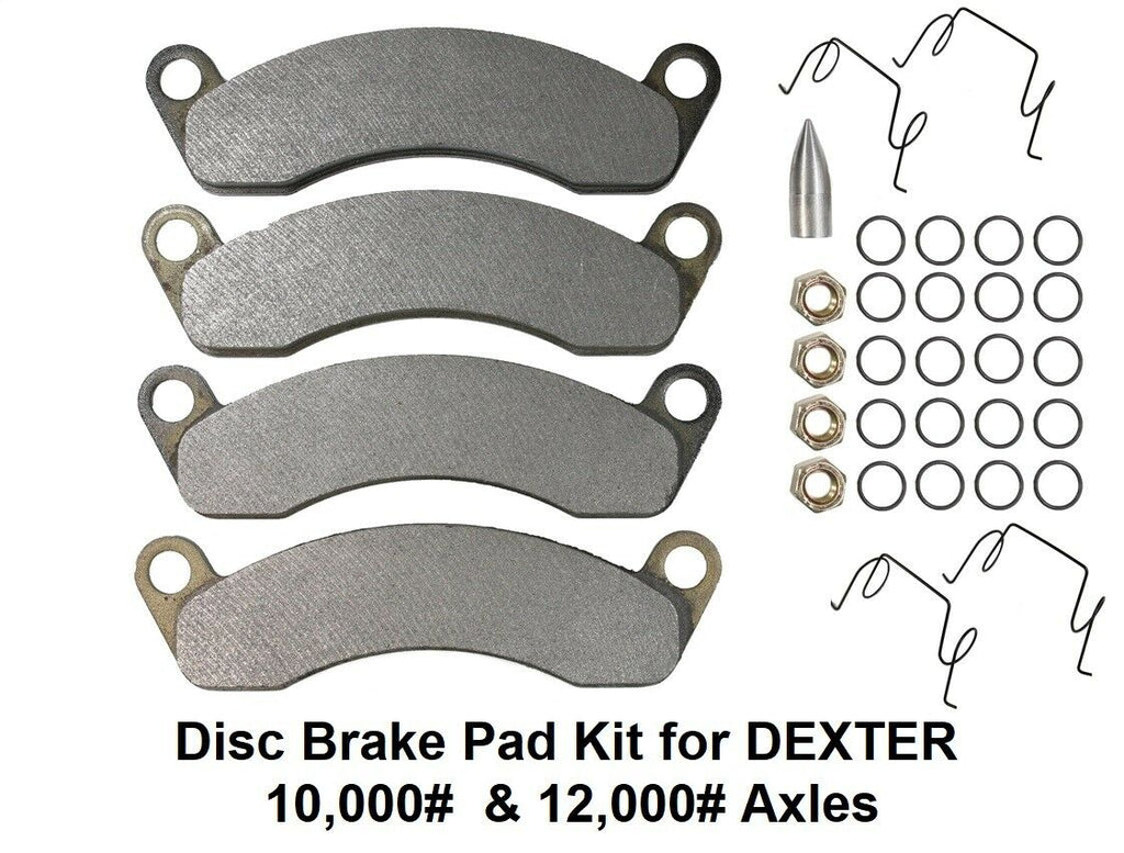 Disc Brake Pad Kit for Dexter 10K–12K Axle (One Axle Set)  K71-180-00-RP