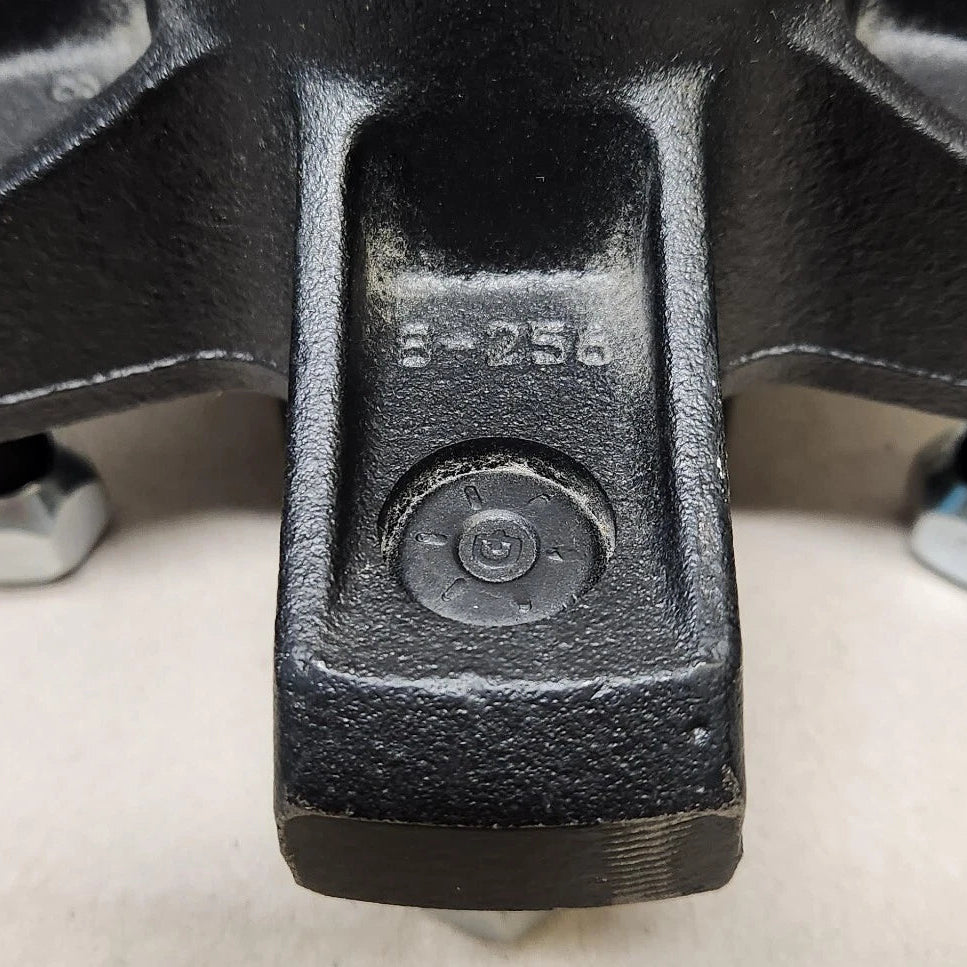 Idler Hub, 3500#, 5 x 5.5, WHITE, Dexter, 1/2" Stud, Cupped & Studded, Star Shaped (8-256-5)