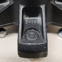 Idler Hub, 3500#, 5 x 5.5, WHITE, Dexter, 1/2" Stud, Cupped & Studded, Star Shaped (8-256-5)