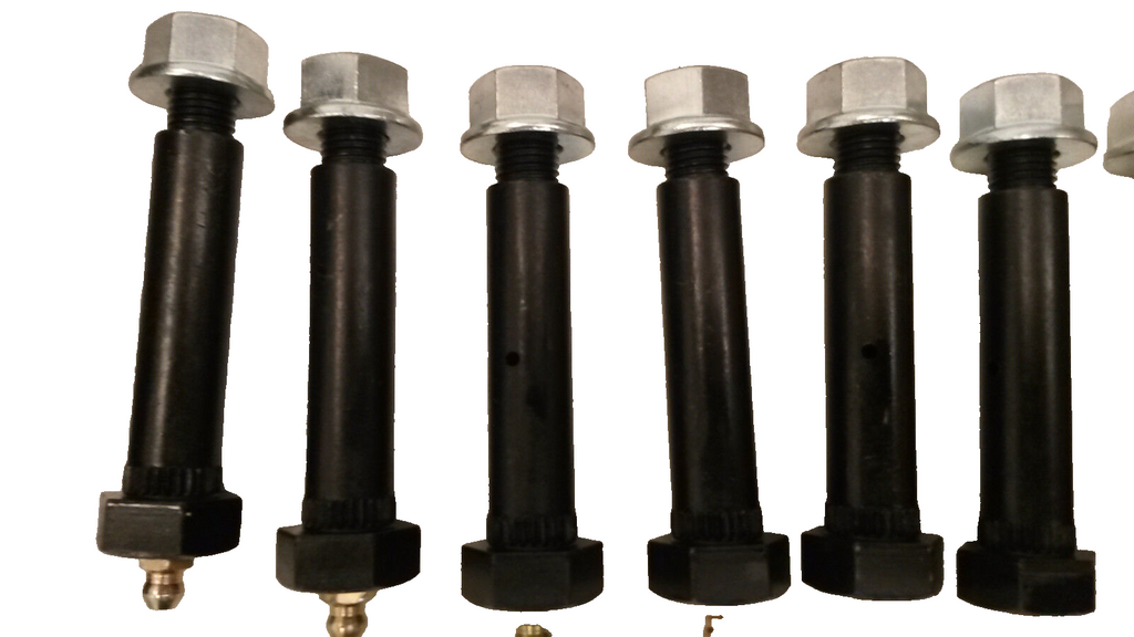 Greaseable Tri Axle Trailer Spring Suspension Rebuild Kit Triple EQ-105 Wet Bolt (SRK-3A-WB-105)