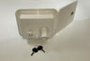White Gravity Plastic City Water Tank Inlet Hatch Camper Trailer RV Lock Door (VAL2004BU)