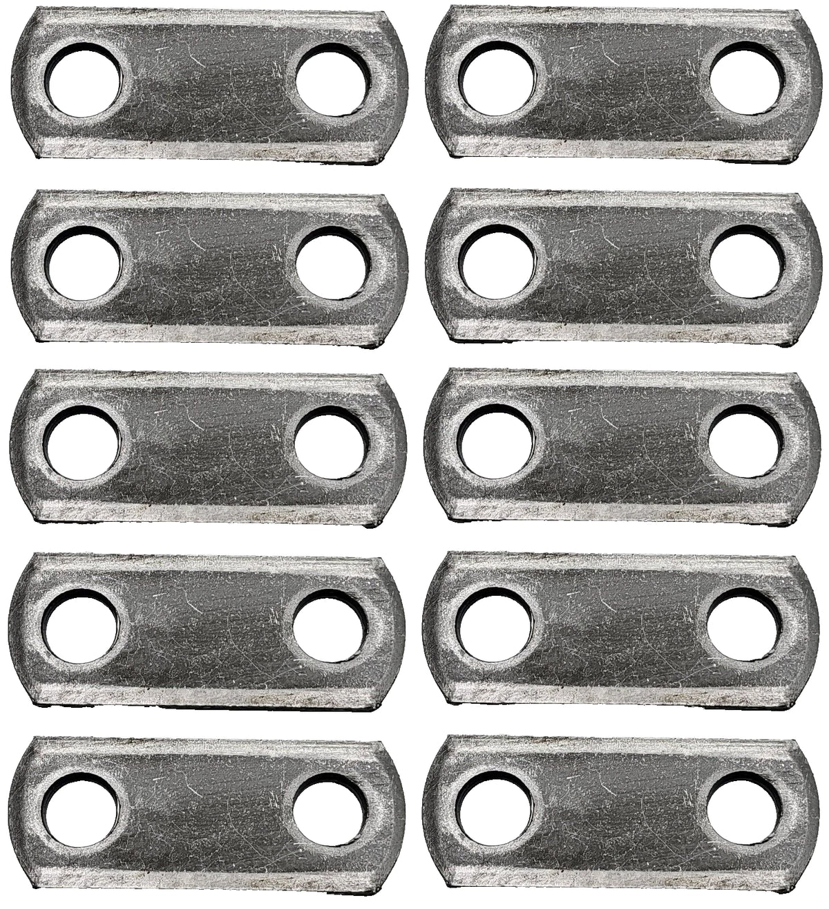 Trailer Shackle Straps 2" – 10 Pack – Suspension Links for Leaf Spring Equalizer Systems  (SL-2-10)