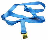 Two Straps - 2" Wide Kinedyne Wheel Nets for 14"-15" Wheels - 2,500 lb WLL Per Strap (910-LOTOF2)