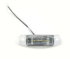 (S18-WC00-1) 3.5" x 0.75" White Clear Surface Mount Area LED Light RV Camper Trailer Hardwire