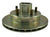 Vented 10" Trailer 4200# Hub Rotor Disc Brake 5 x 4.5 UFP DB35 Straight Spindle 008-442-05 (42082U)