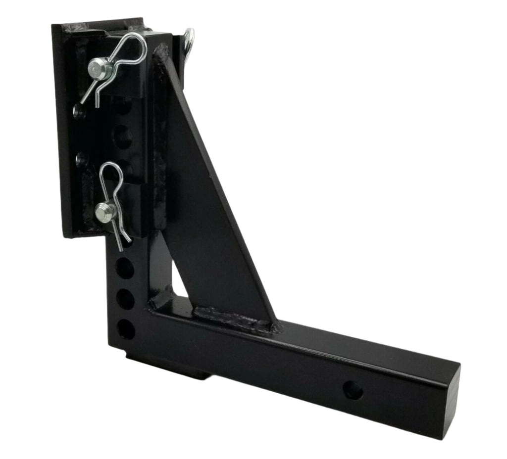 7" Adjustable Pintle Mount Plate USA MADE 10,000 Rating Trailer Truck RV Camper (PMA7)