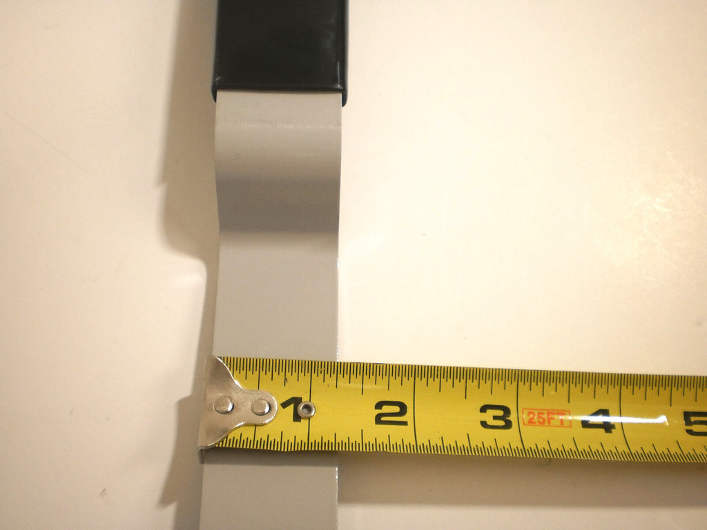 Silver Grey Swivel Cam Bar Trailer Latch Handle Door Cambar Cargo W/ White Lock (SCB-G2F-WHT)